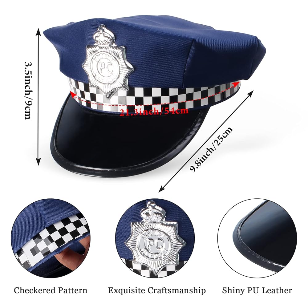 Amazon.com: Keymall Kids Police Officer Costume 6 Pcs Cop